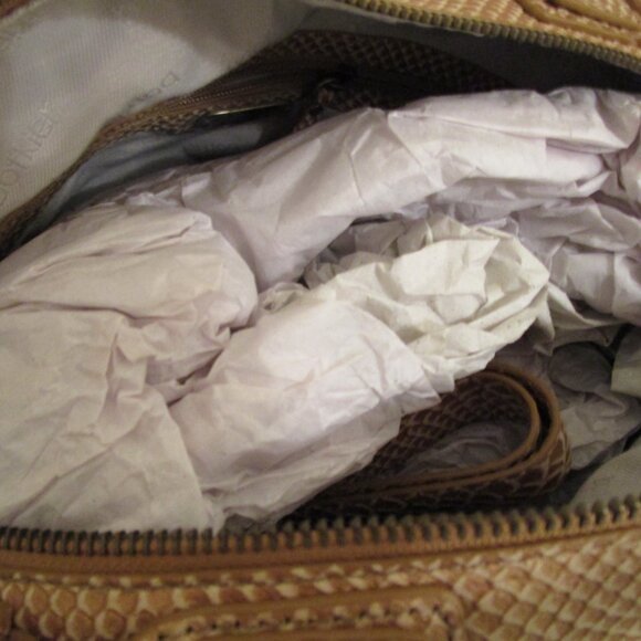 Botkier Logan Golden Snake-embossed Satchel - Picture 6 of 10